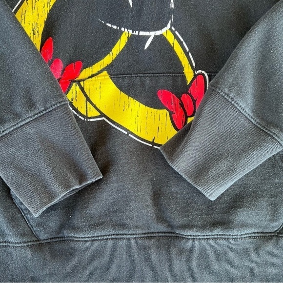 Disney Parks For The Love of Minnie Hooded Sweatshirt Women’s XL Mouse Ears Bow - Picture 7 of 13